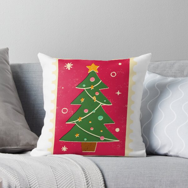 Item preview, Christmas Stamp Graphic - Christmas Tree designed and sold by LivChrisDesigns.