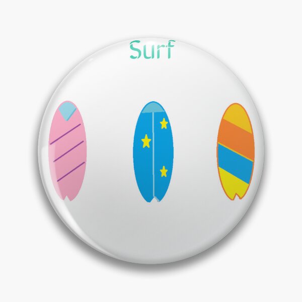 Item preview, Surfboards drawing in soft colors, sticker designed and sold by AbigailSainz.
