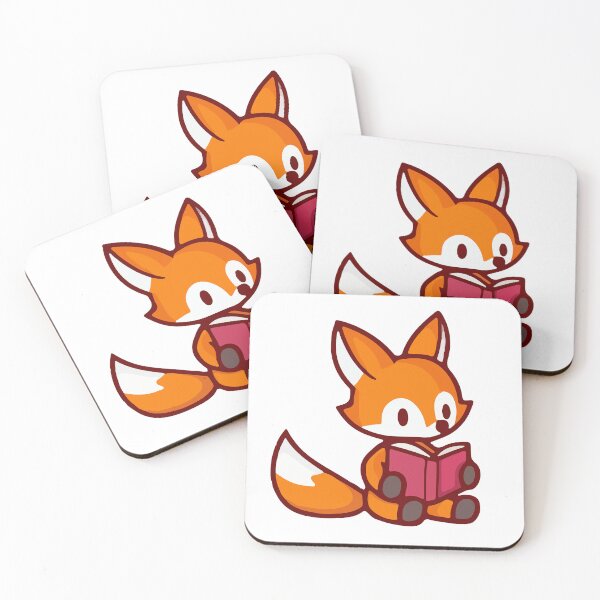 Item preview, Cute Fox Cub Is Reading Book designed and sold by Coffee Lifestyle.