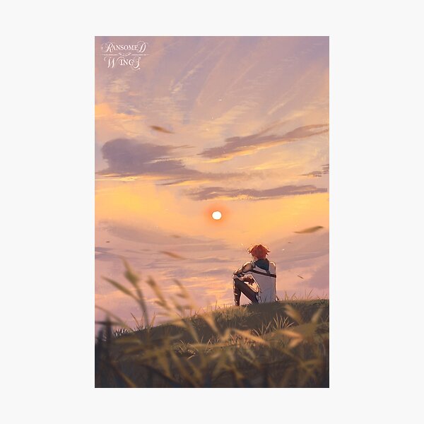 Canvas print The Legend of Zelda: Breath of The Wild - Sunset