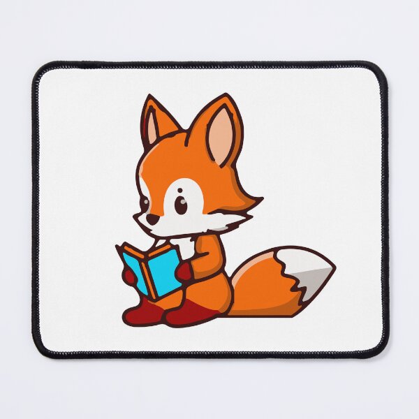 Item preview, Cute Fox Cub Is Reading Book designed and sold by Coffee Lifestyle.