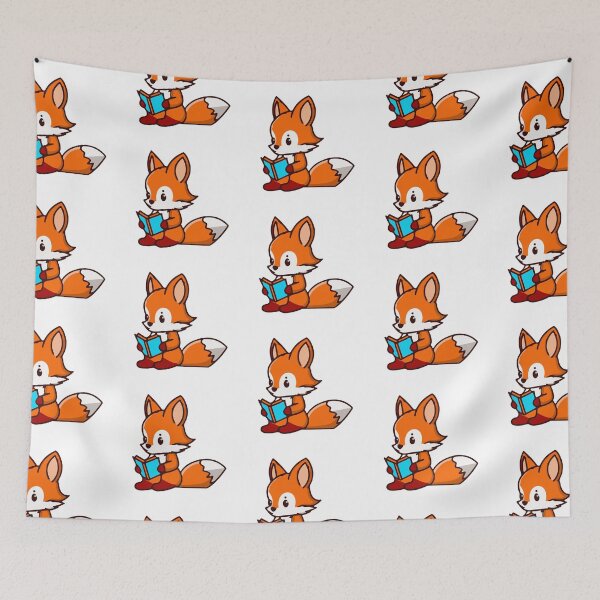 Item preview, Cute Fox Cub Is Reading Book designed and sold by Coffee Lifestyle.