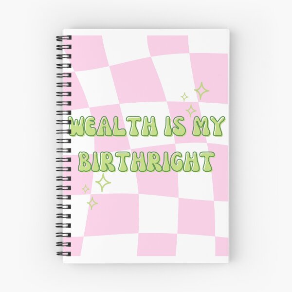 Item preview, Wealth is my Birthright manifestation designed and sold by Embracingindigo.