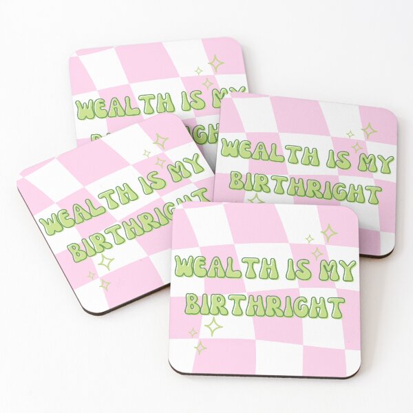 Item preview, Wealth is my Birthright manifestation designed and sold by Embracingindigo.