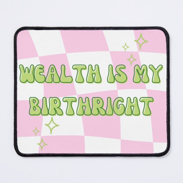 Item preview, Wealth is my Birthright manifestation designed and sold by Embracingindigo.
