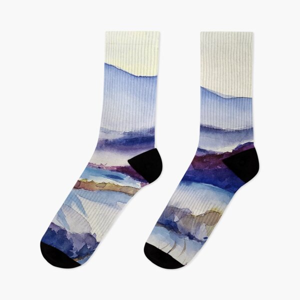 Item preview, Watercolor Hills designed and sold by ChiweenieHobbit.