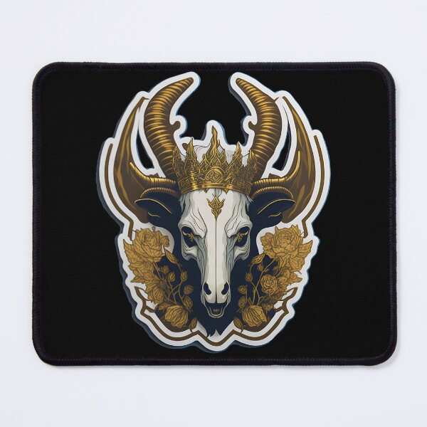 Item preview, Goat skull designed and sold by NozAkamE.