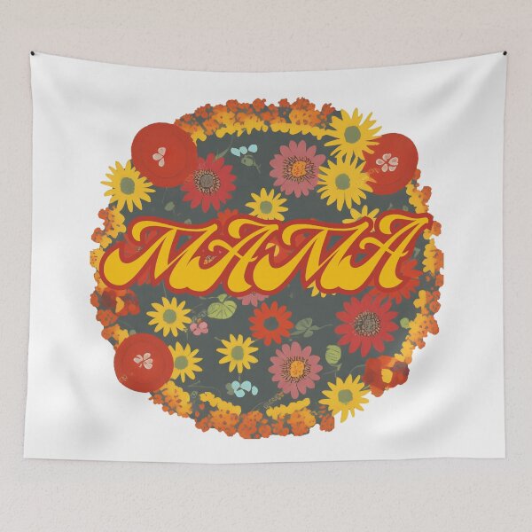 Item preview, Floral Mama PNG, Retro Mama Png, Groovy Boho Sublimation, Png, Mom Png, Mama Shirt Design, Mother's Day Png,Printable File designed and sold by VisAIon.