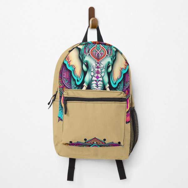Item preview, Elephant Surrounded by Mandalas designed and sold by amazingtraits.