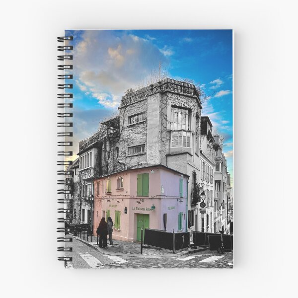 Item preview, La pequeña casa rosada, Montmatre, París, Francia. 2023 designed and sold by WDBD.