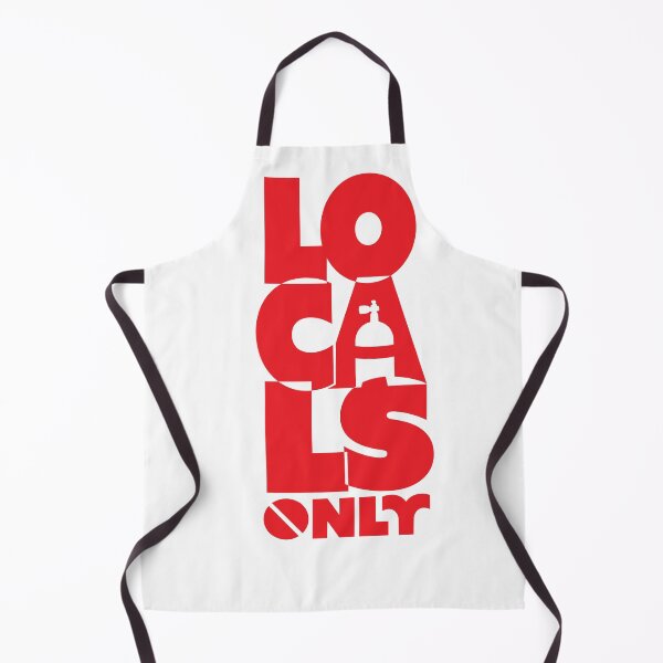 Item preview, Locals Only tshirt designed and sold by scubacoop.