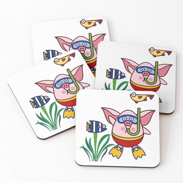 Item preview, Scuba pig designed and sold by ibelieveimages.