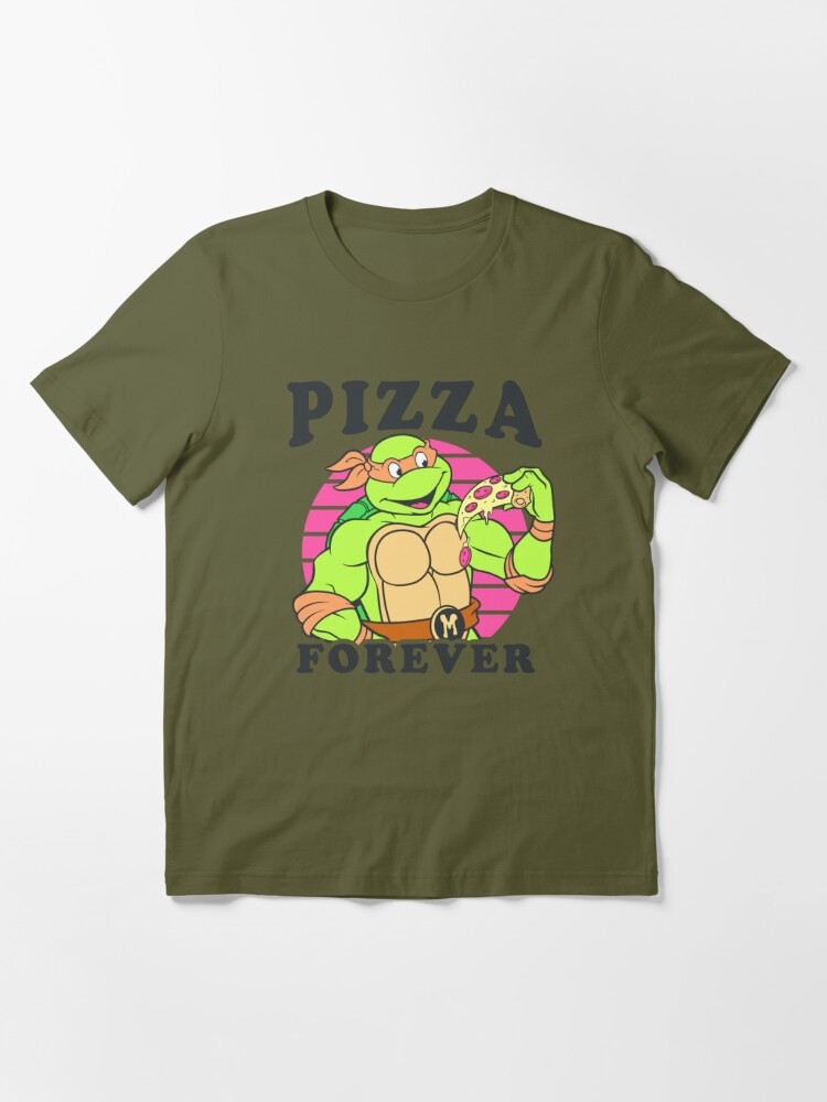 Ladies Michelangelo's Pizzeria Teenage Mutant Ninja Turtles Shirt Junior/Ladies Medium T-shirts