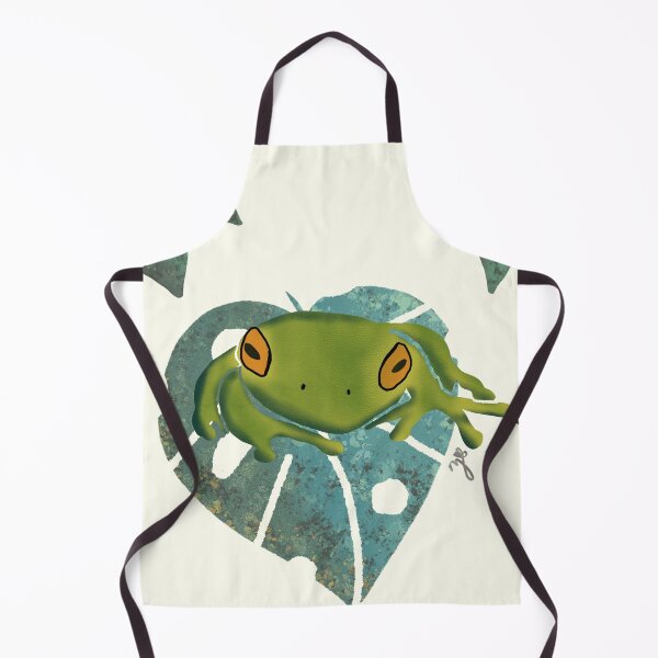 Item preview, tree frog cream background designed and sold by Artful Things.