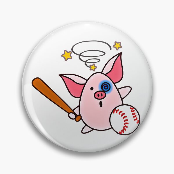 Item preview, Baseball pig designed and sold by ibelieveimages.