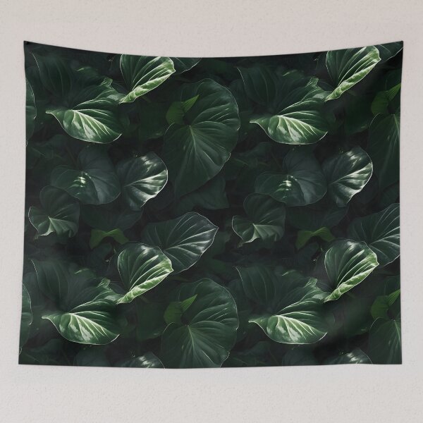 Item preview, Seamless nature pattern with green fresh leaves in the summer garden designed and sold by SeamlessGuru.