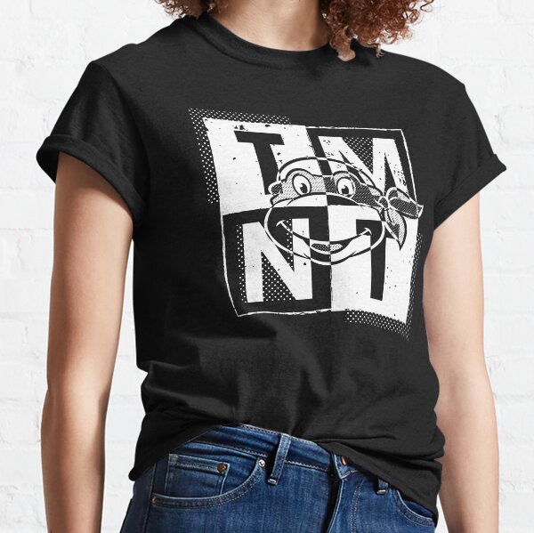 Teenage Mutant Ninja Turtles TMNT Block Logo Classic T-Shirt