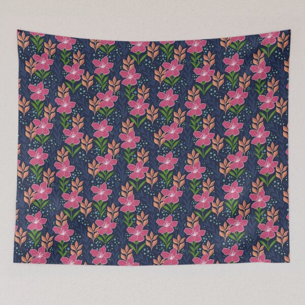 Item preview, Jasmine Flower - Blue designed and sold by JaselviiStudio.