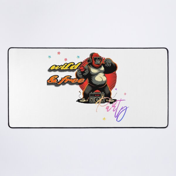 Item preview, Wild & free Party Gorilla designed and sold by KaoKtshirt.
