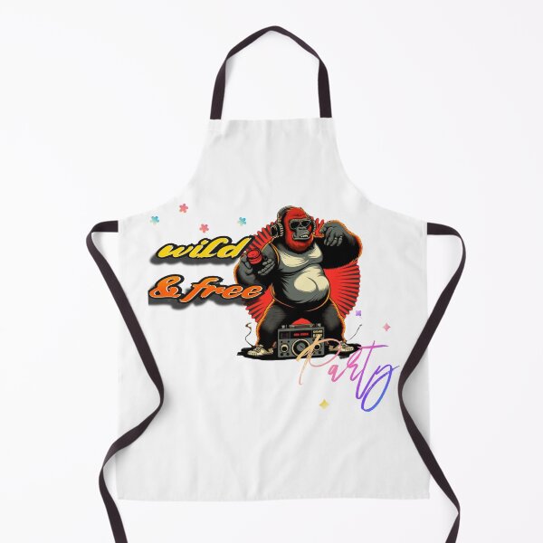 Item preview, Wild & free Party Gorilla designed and sold by KaoKtshirt.