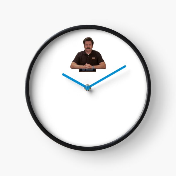 I Can Do What I Want Ron Swanson S Permit Clock By Mangabear