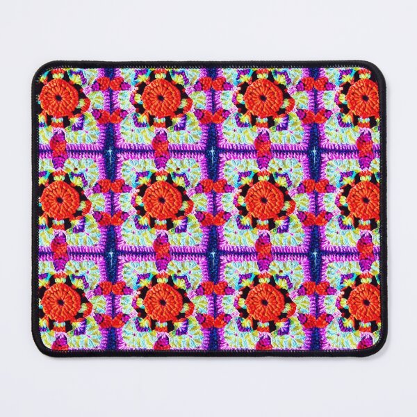 Item preview, Colorful crochet squares, handmade. designed and sold by Natalia-Vlad.