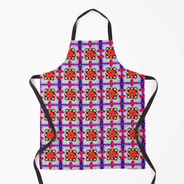 Item preview, Colorful crochet squares, handmade. designed and sold by Natalia-Vlad.