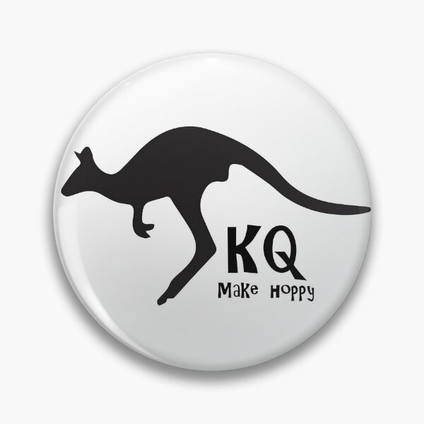 Item preview, Kangaroo Quick simple logo left facing designed and sold by briankenyon.