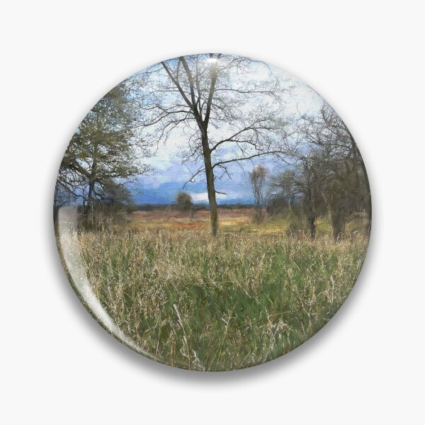 Item preview, Spring Prairie Grass Landscape designed and sold by bloomingvine.