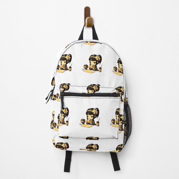 Item preview, Japanese Schoolgirl Studying - Cute Anime Art designed and sold by JojoArtEvo.