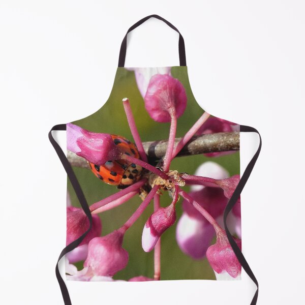 Item preview, Flowering Redbud with Ladybug designed and sold by Frankie Cat Photography.