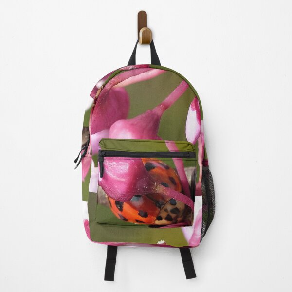 Item preview, Flowering Redbud with Ladybug designed and sold by Frankie Cat Photography.