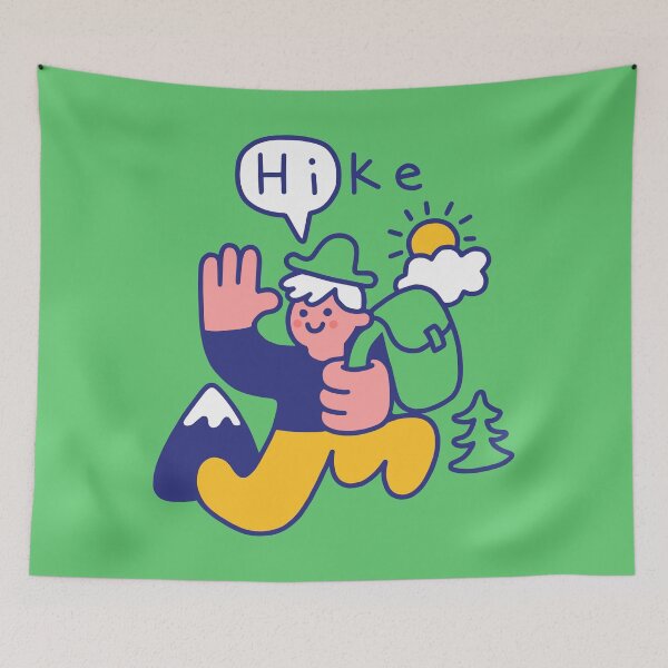 Item preview, Friendly Hiker designed and sold by obinsun.