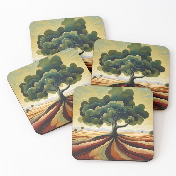 Item preview, LONELY TREE STANDS TALL designed and sold by ArtbyRolleen.