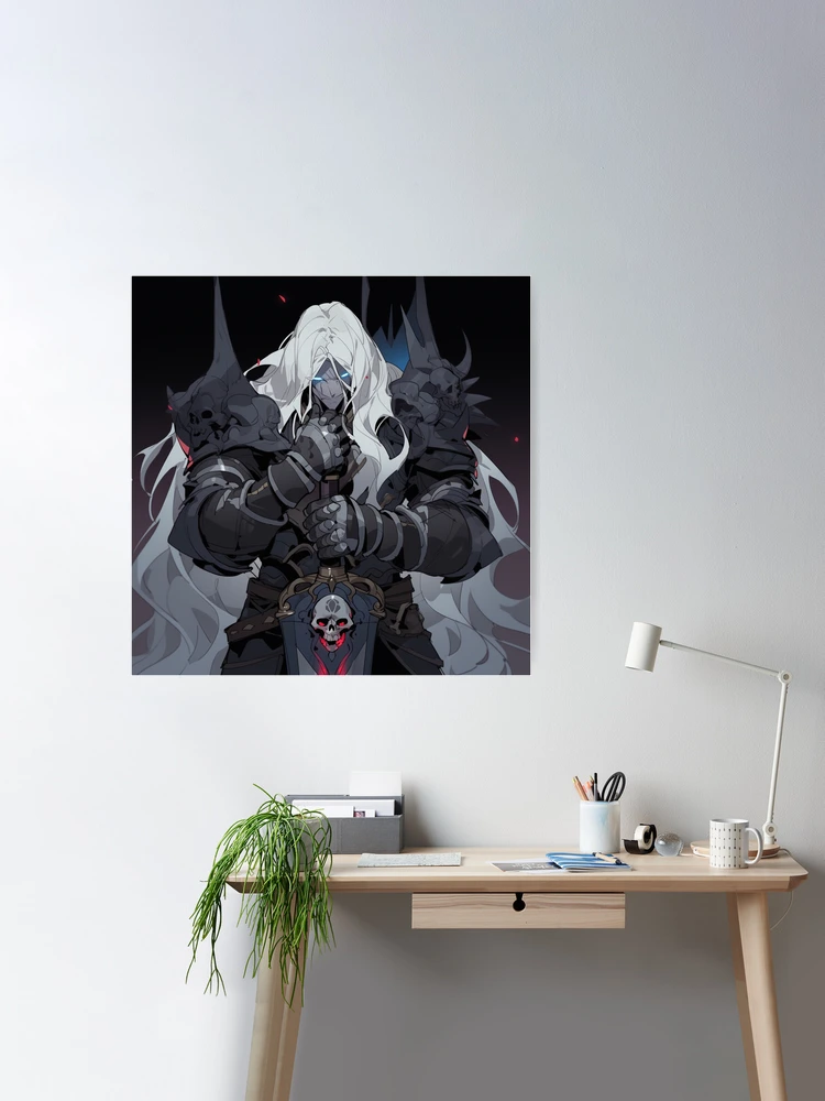 Anime Death Knight Poster for Sale by WarHaven