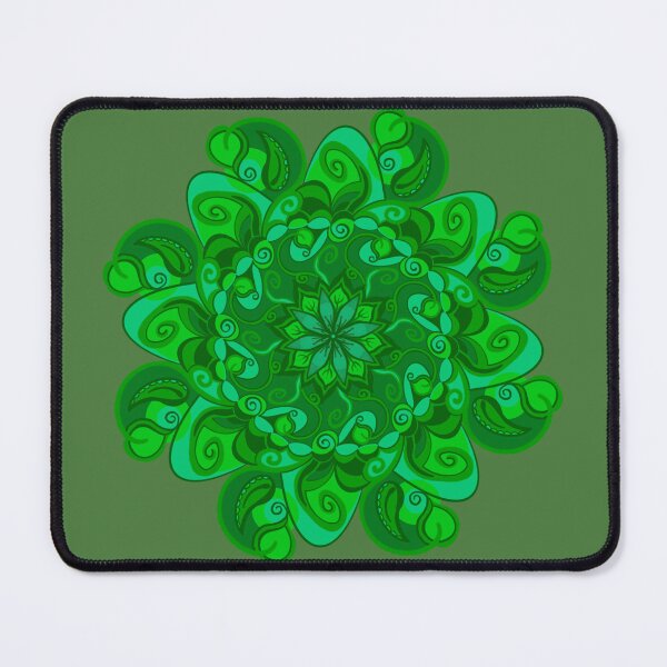 Item preview, Botanical mandala - Green designed and sold by CeriLodge.
