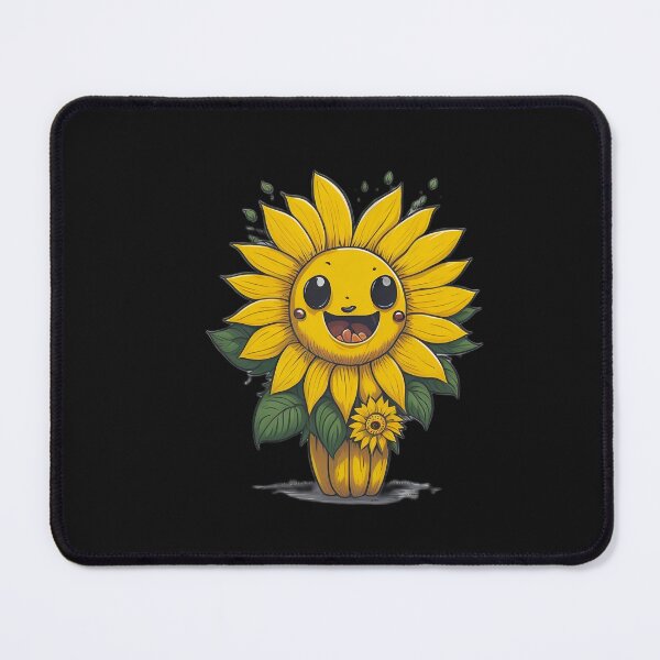 Item preview, Smiling sunflower flower. designed and sold by BaliamShop.