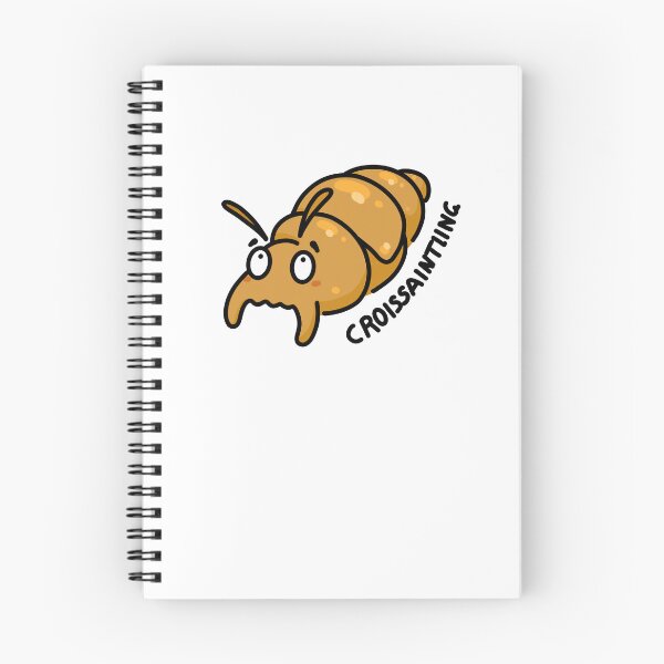 Item preview, Croissantling Croissant Insect Illustration designed and sold by GingerandMilk.