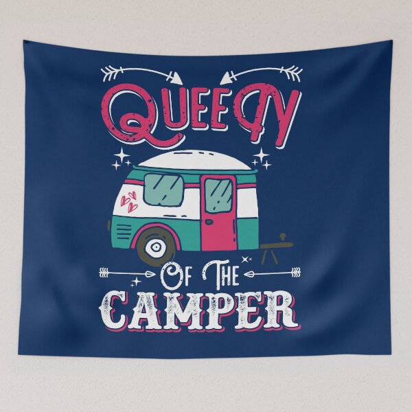 Item preview, Queen Of The Camper Design, Camp Design designed and sold by trueblue0036.