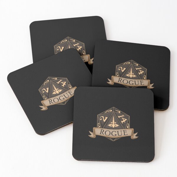Item preview, Rogue Class Dungeons and Dragons Dice designed and sold by hxppyhxt.
