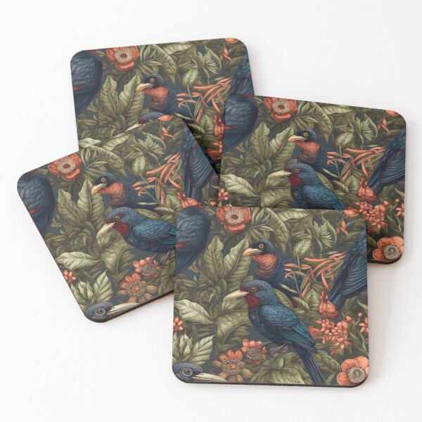 Item preview, Native New Zealand Flora and Fauna Illustrations - Luxe and Tropical  designed and sold by lolomastudio.