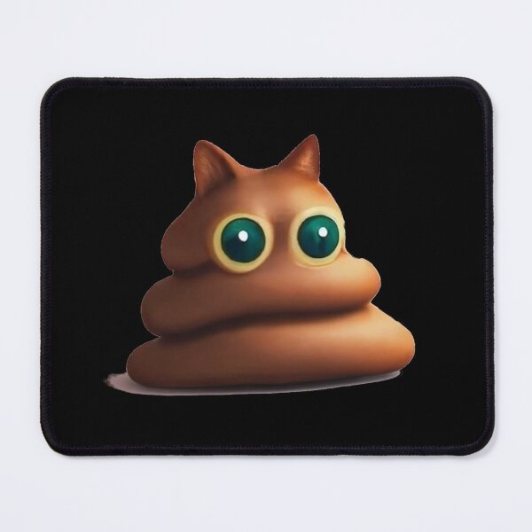 Item preview, Silly Kitty Poop Monster designed and sold by FatCatStudios.