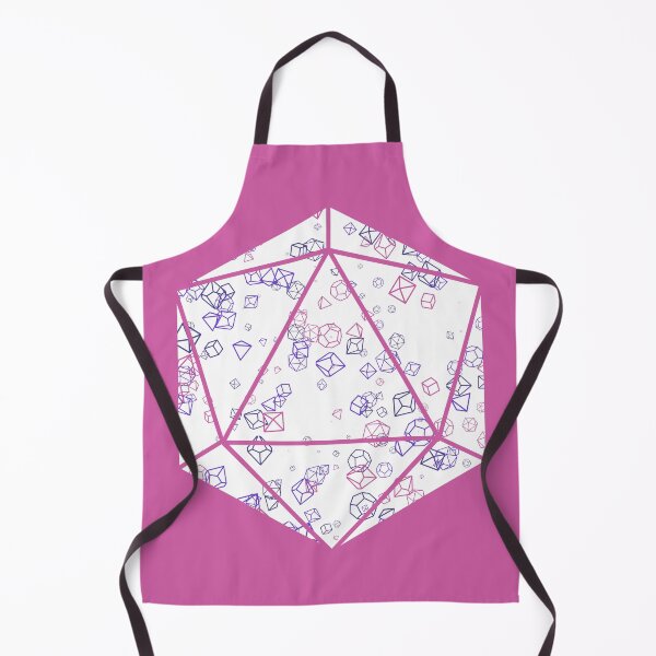Item preview, Pink D20 Dice Hoard - Pink, Purple and White designed and sold by AvengingSassy.
