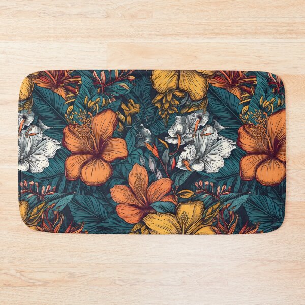 Item preview, Luxe Frangipani, Tropical Plant Design - Modern, Detailed, and Bright designed and sold by lolomastudio.