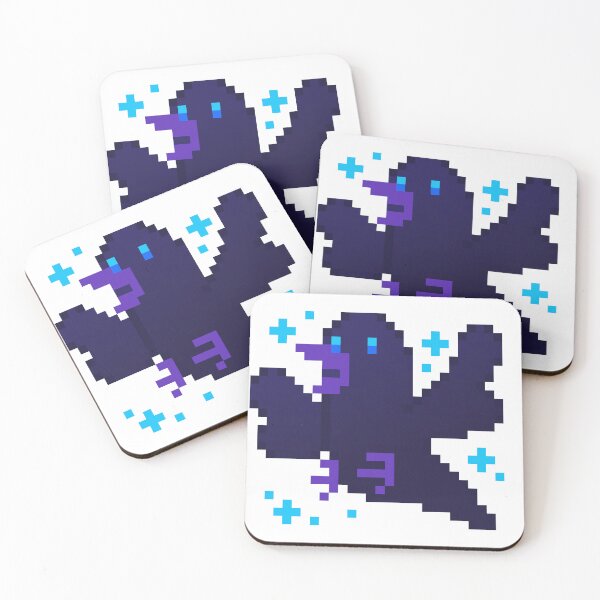 Artikelvorschau, Niedliche Krähen-Pixel-Kunst entworfen und verkauft von Kaiko-Roku.