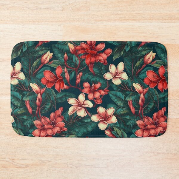 Item preview, Luxe Frangipani Tropical Flowers - Modern, Detailed, and Bright designed and sold by lolomastudio.