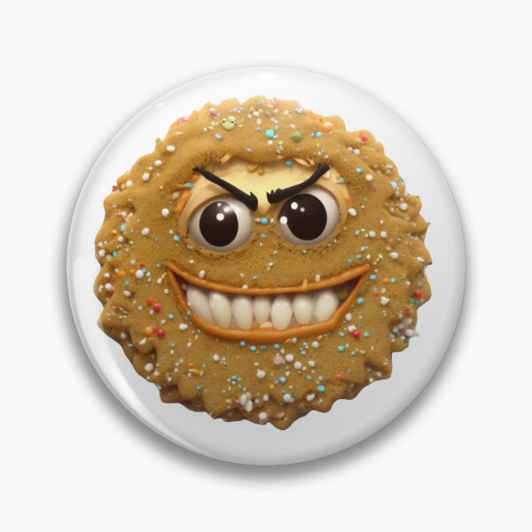 Item preview, Gregor, the sneaky evil monster biscuit designed and sold by SheepAttack.