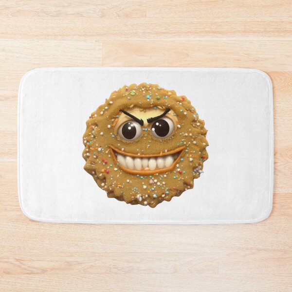 Item preview, Gregor, the sneaky evil monster biscuit designed and sold by SheepAttack.