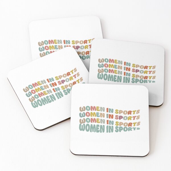 Item preview, trendy bubble letters support women in sports  designed and sold by Karisdesignss.