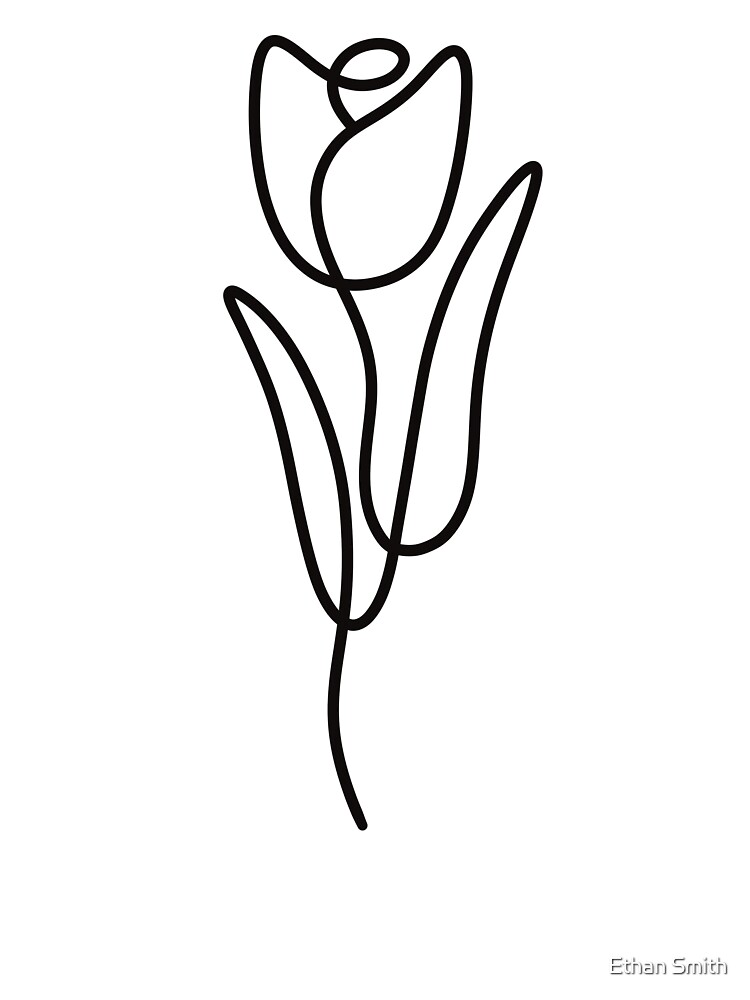 Draw a tulip! 🌷#draw #drawing #drawinglesson #art #artlesson #howto #... |  TikTok